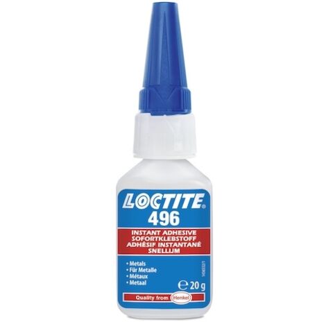 Super Glue Loctite Liquide Transparent, Bouteille, 20 g, Loctite 496 ( Prix pour 1 )