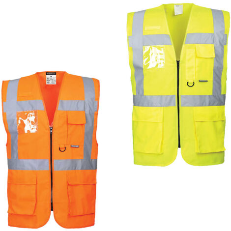 Gilet de travail S476 - Jaune fluo-S476M - Portwest