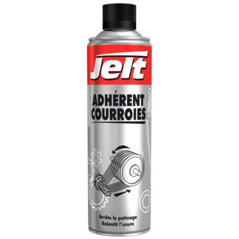 Adhérent courroie 5251 – Traitement anti-patinage pour courroies trapézoïdales et plates – Contenance 650 mL – Réduit l'usure et le glissement – Jelt (1/2)
