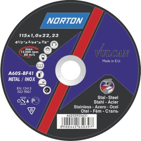 Meules de tronçonnage Vulcan-4 - Norton