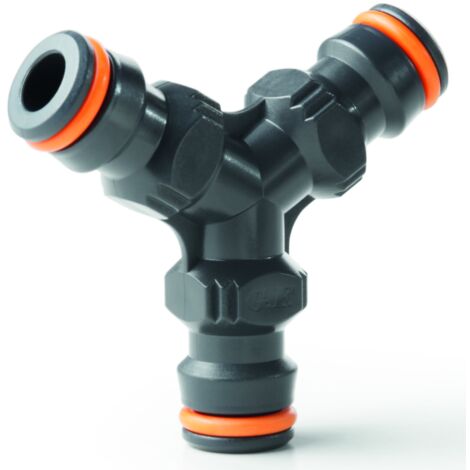 Ewuaqua Pièce en Y 72046 Connecteur en plastique à 3 voies, compatible Gardena