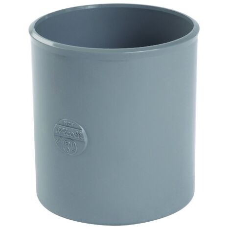 Manchon à butée PVC FF diam 125mm à coller - Nicoll