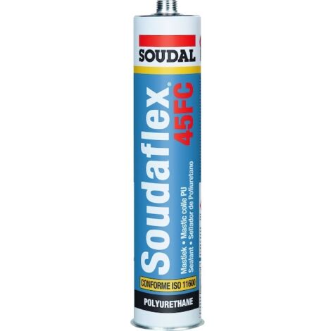 Mastic-colle SOUDAL Soudaflex 45FC - Marron - 300 ml - 120667