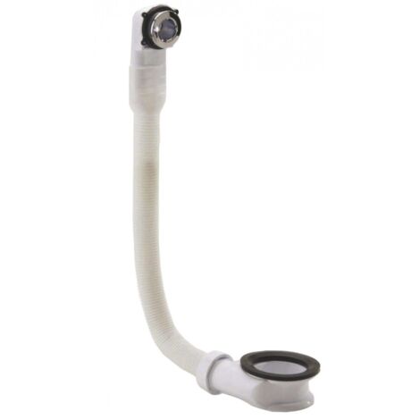 Nicoll – Bonde de lavabo avec trop-plein intégré Ø 25-30mm – Grille Ø 24mm – Épaisseur cuve 10-20mm – Mécanisme fiable pour installation rapide (1/2)