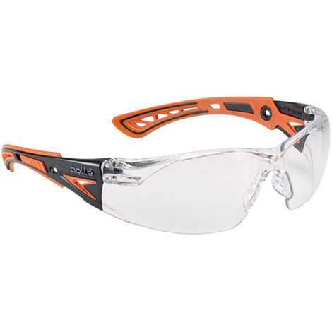 Lunettes de protection Bolle RUSH+, Incolore, Polycarbonate anti-buée, Résistant aux rayures, Protection UV 400 ( Prix pour 1 )