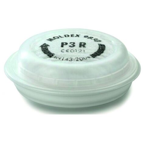 Filtre P3 R pour masques de protection – Protection contre gaz et vapeurs – Raccord à baïonnette conforme – 903001 – Moldex