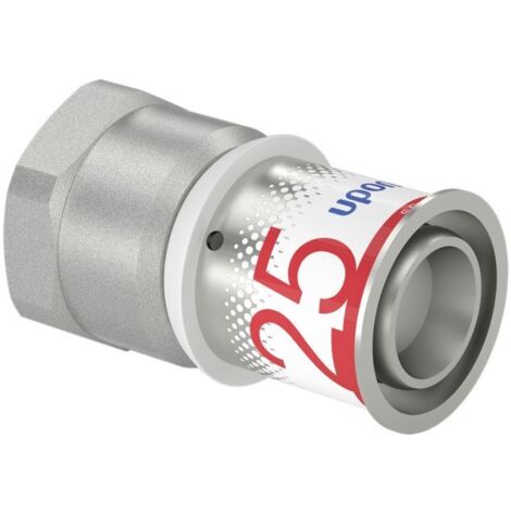 Raccord droit inox à sertir S-Press Plus multicouche FF - 25mm 3/4' (20x27mm) - Uponor (1/2)