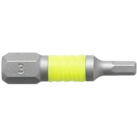 Embout standard série 1 pour vis 6 pans creux métrique 4mm FLUO - Facom (1/2)