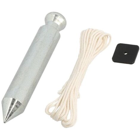 Fil à plomb pour électricien et tapissier 105 mm - Wilmart