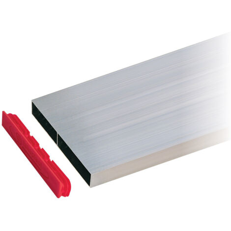 Taliaplast – Règle aluminium rectangulaire 1m – Largeur 10cm – Profondeur 10cm – Précision accrue pour traçage et mesures professionnelles