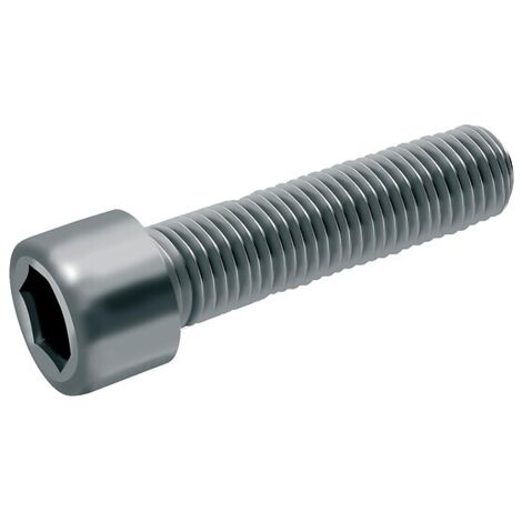 Vis métaux tête cylindrique 6 pans creux inox A2 DN 912 8X25 boîte de 100 - ACTON - 622018X25