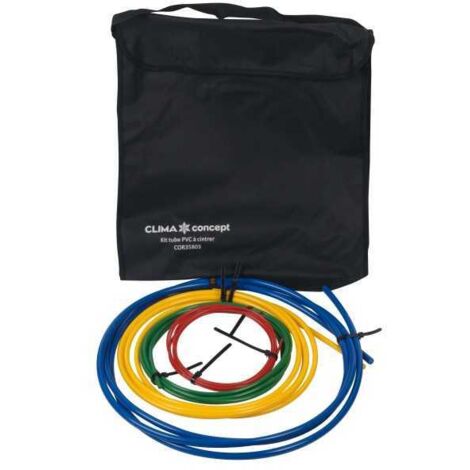 Plombservice – Kit tube plastique à cintrer pour tubes en cuivre – Longueur 4000 mm – Pour tailles 1/4” à 5/8” – Utilisation en espaces restreints