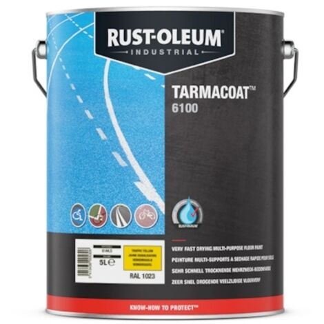 Peinture intérieur/extérieur Tarmacoat-6144.5 (bidon de 5 litres) - Rust Oleum