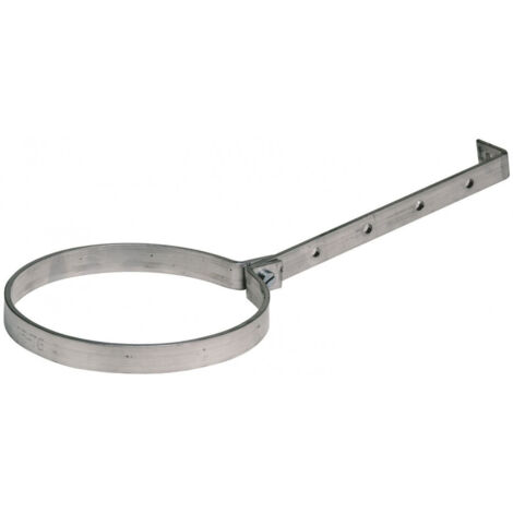 TEN – Collier de serrage aluminium 125mm – Pour conduits de fumée et ventilation – Installation discrète – Résistant aux conditions environnementales (1/3)