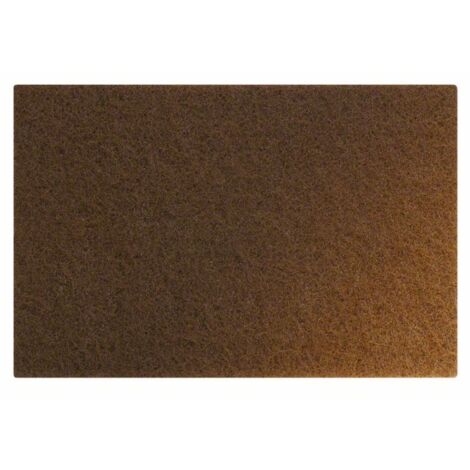 COUPE ABRASIVE SUR NON-TISSÉ (BEST FOR FINISH COARSE, 152 X 229 MM, GROSSIER A) 10 UNITÉS (1/4)