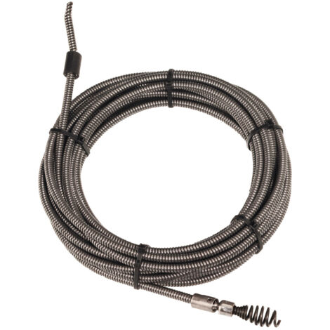 Virax – Câble flexible Ø 7mm pour déboucheur de canalisation – Longueur 7,5m – Pour canalisations Ø 25 à 50mm – Résistant à l'usure