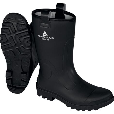 Bottes Nickel S5 CI SRC en PVC fourrées noir taille 41 - DELTA PLUS (1/7)