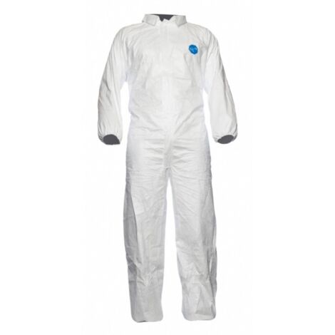 Combinaison jetable 500 Industry – Tyvek 41 g/m² – Résistante aux déchirures – Col officier pour environnements sans projection – Zoro Select (1/4)