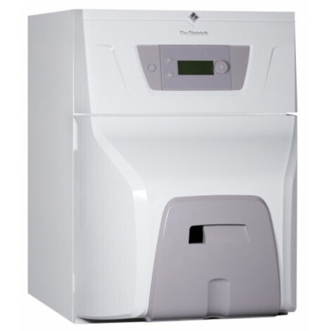De Dietrich – Corps chaudière fioul basse température – Production eau chaude sanitaire – Puissance 22 kW – Diamètre sortie fumées 80mm – Installation au sol - My836