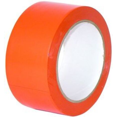 Ruban adhésif vinyle orange 50 mm x 33 m – Protection surfaces métalliques – Déchirable à la main – Pour travaux de peinture et crépissage – Scapa (1/5)
