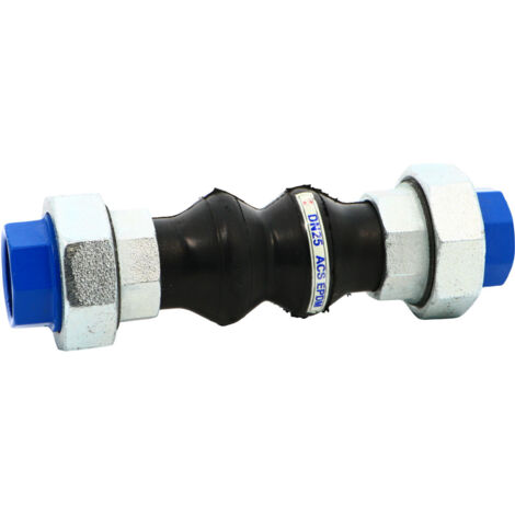 Compensateur de dilatation EPDM - PN16 - Série 1508 - A raccords-unions fonte taraudés BSP - Sferaco (1/2)