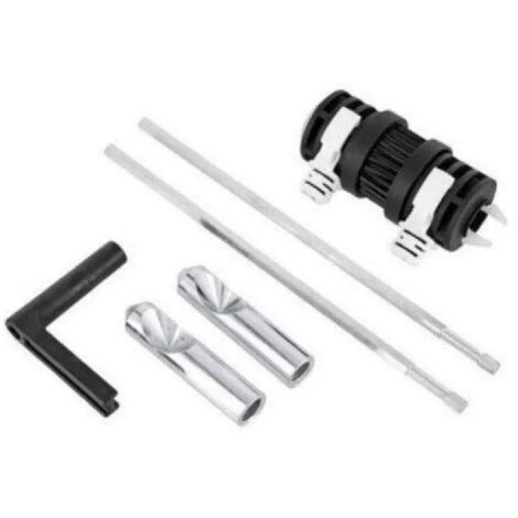 Ideal Standard – Kit de fixation pour cuvette WC suspendu – Métal/plastique – Longueur 30 cm – Largeur 5 cm – Installation sécurisée