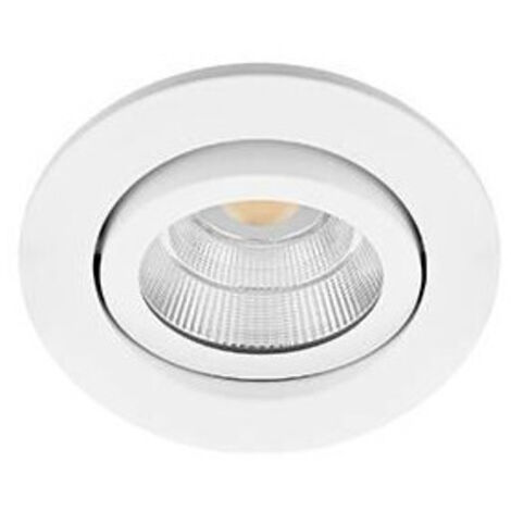 Indigo – Spot encastré rond 6W 720lm 60° IP65 – Températures de couleur 2700K à 6000K – Fixation par ressorts pour installation facile - 60deg