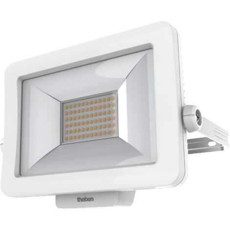 Theben – Projecteur theLeda 30W blanc – IP65 pour extérieur – 3000K – Montage mural et plafond – Flux lumineux 3160lm – IK04 (1/6)