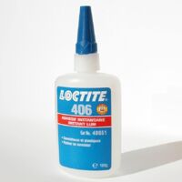 LOCTITE 406 100g Colle instantanée cyanoacrylate plastiques et élastomères - Loctite