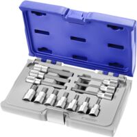 Facom – Coffret cliquet et douilles 1/2' – 13 pièces – Douilles 6 pans 4-5-6-8-9-10-12 mm – Longues 1/2' HEX – Compatible tiroir de servante