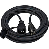 Brennenstuhl – Rallonge étanche H07RN-F 16A/230V – 3500W – Longueur 25m – Pour chantiers humides et applications industrielles