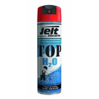 Traceur de chantier écologique TOP H2O - ITW Spraytec - Rouge fluo