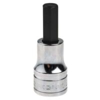Facom – Douille hexagonale 1/2' pour vis 6 pans creux 10mm – Longueur 60mm – Finition chrome brillant – Embout amovible