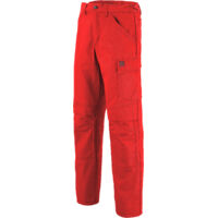 PANTALON BASALTE COTON/POLYESTER ROUGE L - FR(48-50)