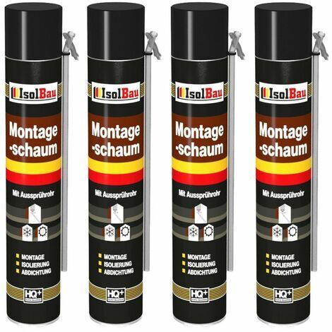 Montageschaum-Ausröhre – 10 Stück, Lang, Für Alle Gängigen Schaumpistolen