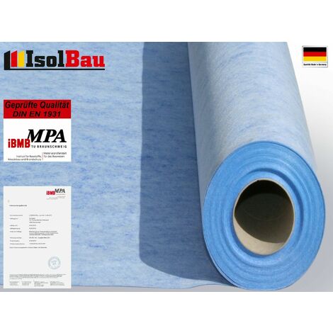 main image of "Dichtbahn 30m² Rolle Abdichtbahn Entkopplungsmatte 0,67mm 300 g/m² Bad Balkon"