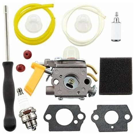 Kit de carburateur pour Ryobi RBC30SESA RBC30SBSA RLT30CESA RLT30SESA RPR3025JA Remplacer ZAMA C1U-H60D Ryobi et Homelite 26cc et 30cc Tondeuse et débroussailleuse (1/5)