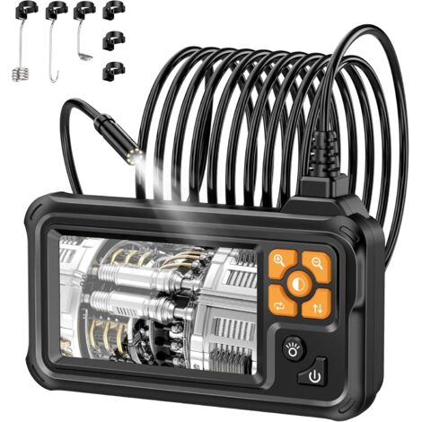 HassoKon Caméra Endoscopique WiFi 1080P HD IP67 étanche Caméra D'inspection Tube 5,5 Mm Appareil