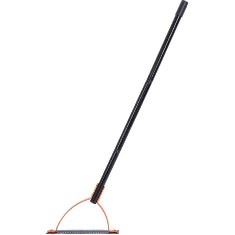 Coupe-Herbe Manuel, Lame Dentelée en Acier au Manganèse 65 Double Tranchant Poignée en Acier Inoxydable Fouet à Gazon, Outil de Désherbage pour Cour Jardins Pelouses (3 sections) (1/5)
