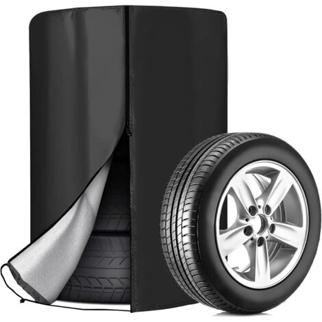 Housse de Pneu Universelle Housse de Protection pour Pneus Voiture Imperméable Sac Pneu Voiture Housses de Rangement pour Pneus Sac de Rangement pour Pneus Housse Stockage Pneus pour 4 Pneus 85120cm (1/5)