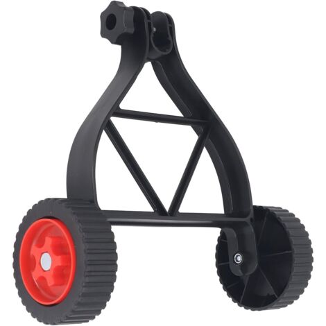 Roues de Support Réglables, Roue Auxiliaire de Tondeuse à Gazon, Fixation D'outil de Coupe-Bordure pour Coupe-Herbe, Coupe-Herbe, Coupe-Bordures, Débroussailleuse (1/5)