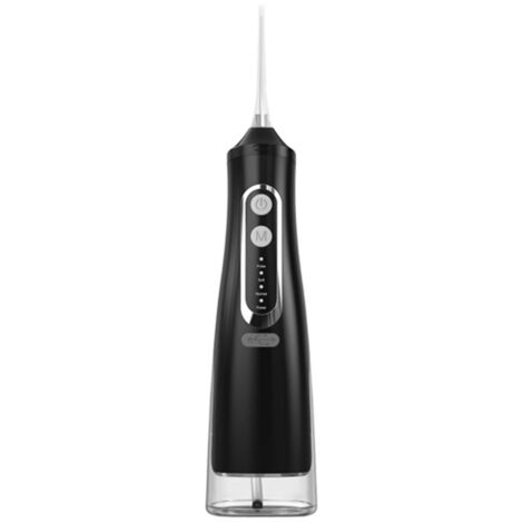 Hydropulseur buccal portable pour usage domestique, hydropulseur buccal électrique intelligent – noir (1/5)