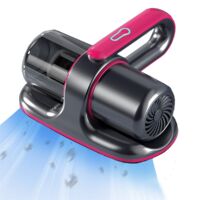 Aspirateur Matelas, Aspirateur Anti Acariens avec lumière UV 100W Aspirateur Matelas à Main avec Filtre HEPA détruisant 99.99% des acariens pour Matelas canapé Coussins Tapis