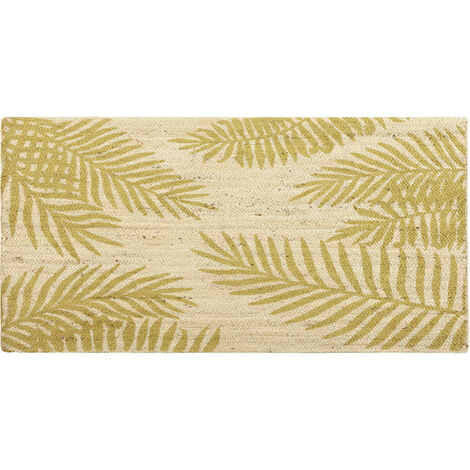 ALFOMBRA YUTE DISEÑO VEGETAL 160X230 (1/2)