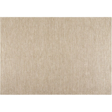 ALFOMBRA ROMBOS LIGHT BEIGE 60X90CM (1/2)