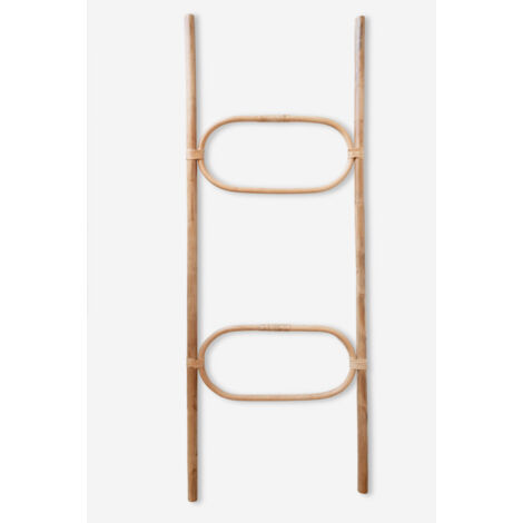 ESCALERA DECORATIVA RATTAN ÓVALOS 147X54X5CM (1/2)