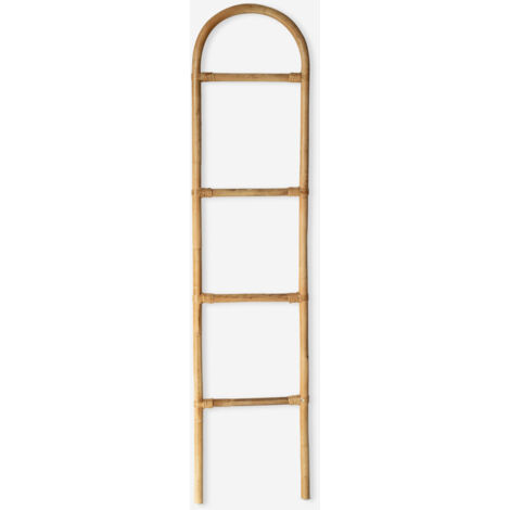 ESCALERA DECORATIVA RATTAN LISA 150X35X5CM