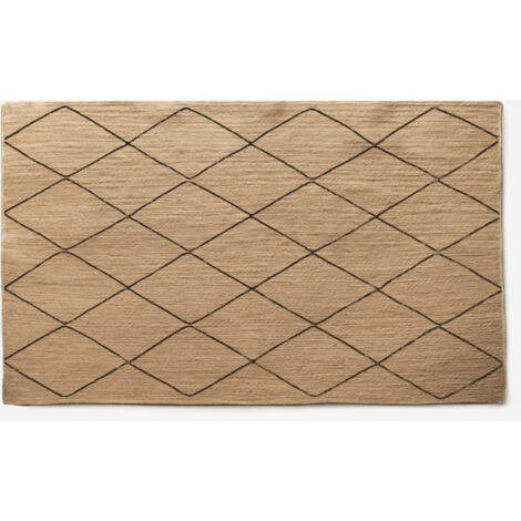 7102025 ALFOMBRA WEST NEGRO 160x230 CM (1/2)