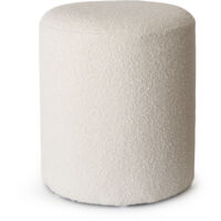 PUFF GAEL RIZO NATURAL CALIDAD SUPERIOR Ø35X38CM