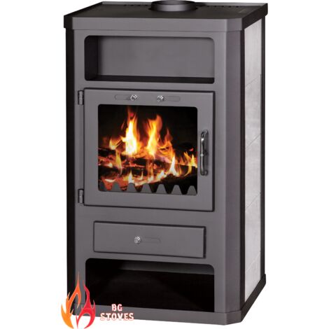 Holzofen V05 Komfort K – 11 kW – Keramik-Seitenwände und elegantes Design – Energieklasse A
